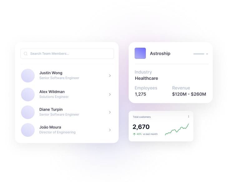Real-time notifications showing deal updates in Google Chat